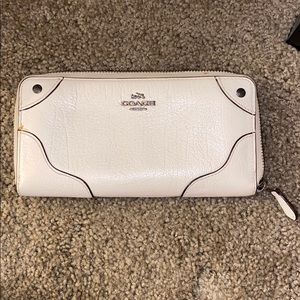 Coach zip around wallet